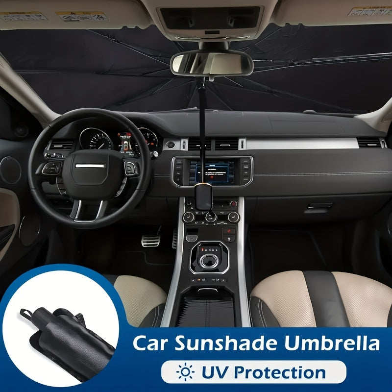 ☀️ ShadeGuard™ Roll-Up Car Sunshade