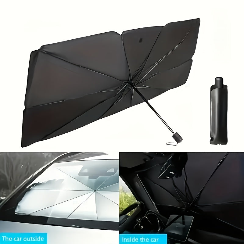 ☀️ ShadeGuard™ Roll-Up Car Sunshade