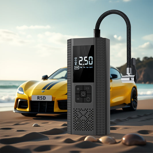 🔧 AirMaster™ Portable Digital Tire Inflator