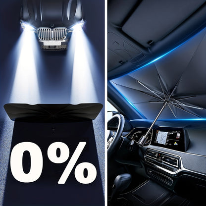 ☀️ ShadeGuard™ Roll-Up Car Sunshade