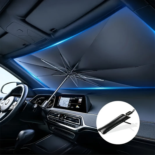☀️ ShadeGuard™ Roll-Up Car Sunshade
