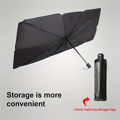 ☀️ ShadeGuard™ Roll-Up Car Sunshade